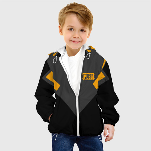Детская куртка 3D PUBG, цвет белый - фото 3