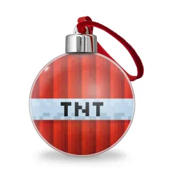Ёлочный шар Minecraft TNT