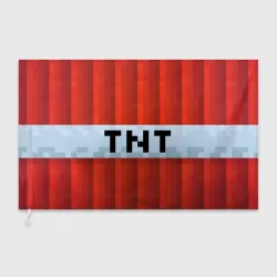 Флаг 3D Minecraft TNT