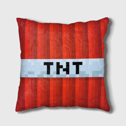 Подушка 3D Minecraft TNT Фото 01 Подушка 3D Minecraft TNT Фото 01