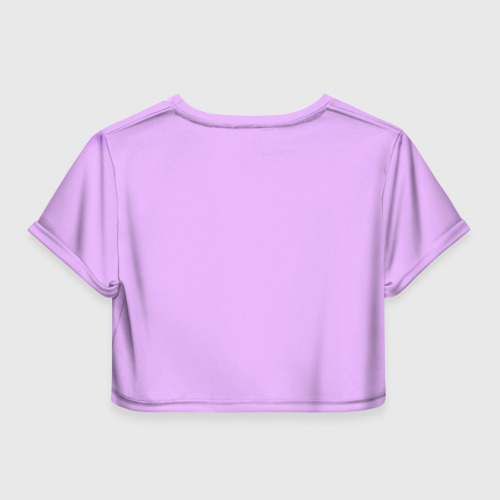 Женская футболка Crop-top 3D Lil Prince, цвет 3D печать - фото 2