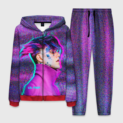 Мужской костюм 3D Glitch Peep Фото 01 Мужской костюм 3D Glitch Peep Фото 01