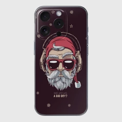 Чехол для iPhone 15 Pro Max силиконовый с защитой камеры Who was a bad boy?