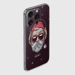 Чехол для iPhone 15 Pro Max силиконовый с защитой камеры Who was a bad boy? - фото 2