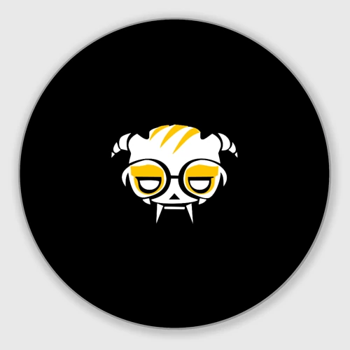 Круглый коврик для мышки Rainbow Six Siege dokkaebi радуга 6 осада R6S