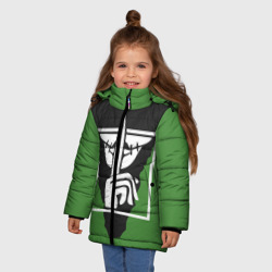 Зимняя куртка для девочек 3D RAINBOW SIX SIEGE | РАДУГА 6 ОСАДА VALKYRIE  - фото 2