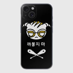 Чехол для iPhone 15 силиконовый с защитой камеры Rainbow Six Siege радуга 6 осада R6S dokkaebi
