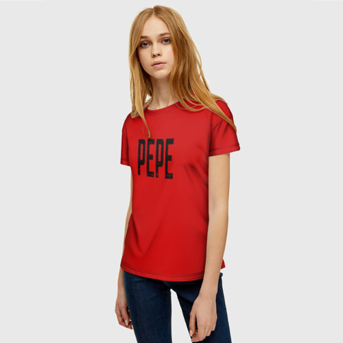 Женская футболка 3D LiL PEPE - фото 3