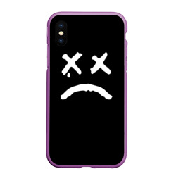 Чехол для iPhone XS Max матовый LiL Peep RIP