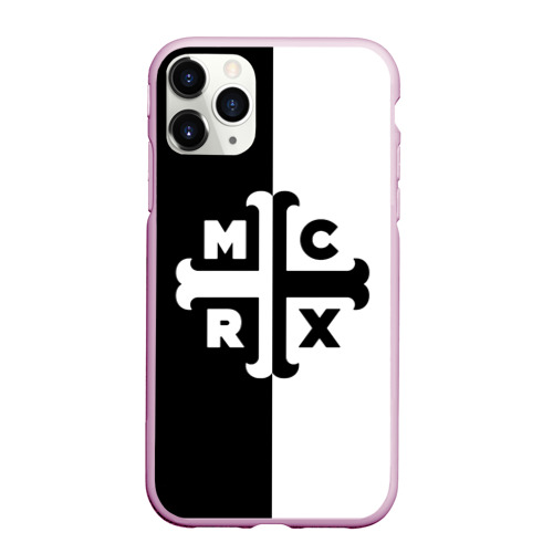 Чехол для iPhone 11 Pro Max матовый My Chemical Romance, цвет розовый