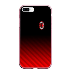 Чехол для iPhone 7Plus/8 Plus матовый AC Milan