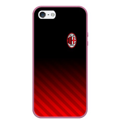 Чехол для iPhone 5/5S матовый AC Milan