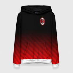 Женская толстовка 3D AC Milan