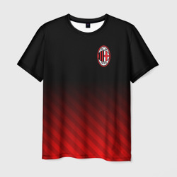 Мужская футболка 3D AC Milan
