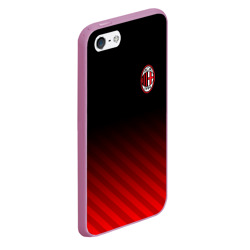 Чехол для iPhone 5/5S матовый AC Milan - фото 2