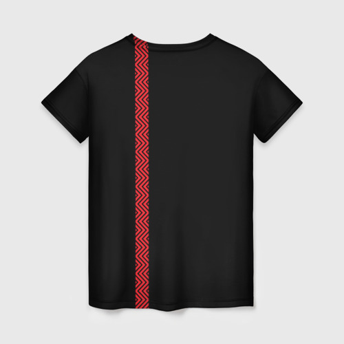 Женская футболка 3D AC Milan, цвет 3D печать - фото 2