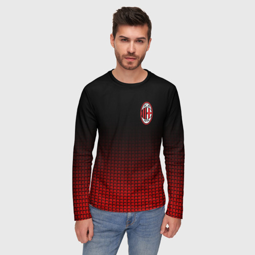 Мужской лонгслив 3D AC Milan - фото 3