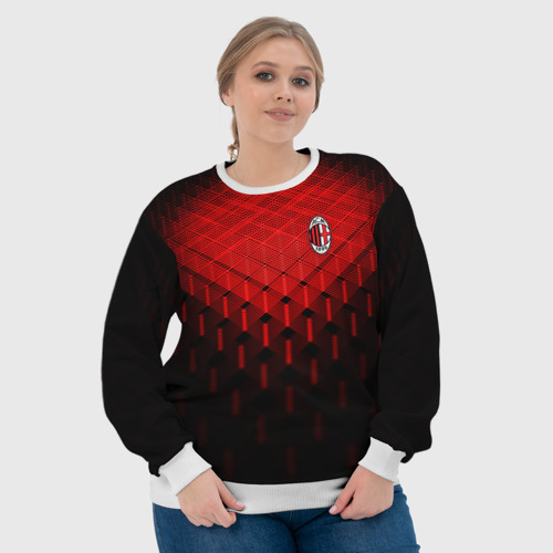 Женский свитшот 3D AC Milan - фото 6