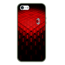 Чехол для iPhone 5/5S матовый AC Milan