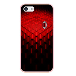 Чехол для iPhone 5/5S матовый AC Milan