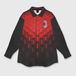 Мужская рубашка oversize 3D AC Milan