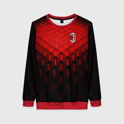 Женский свитшот 3D AC Milan