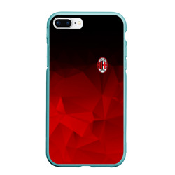 Чехол для iPhone 7Plus/8 Plus матовый AC Milan