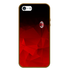 Чехол для iPhone 5/5S матовый AC Milan