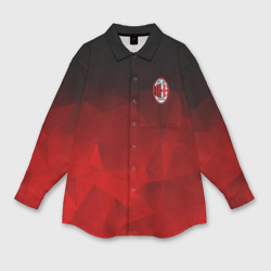 Мужская рубашка oversize 3D AC Milan