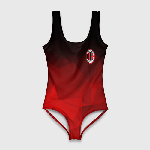 Женский купальник 3D AC Milan, цвет 3D печать