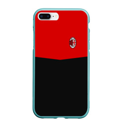 Чехол для iPhone 7Plus/8 Plus матовый AC Milan