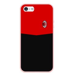 Чехол для iPhone 5/5S матовый AC Milan