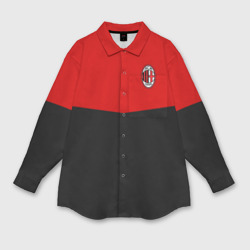 Мужская рубашка oversize 3D AC Milan