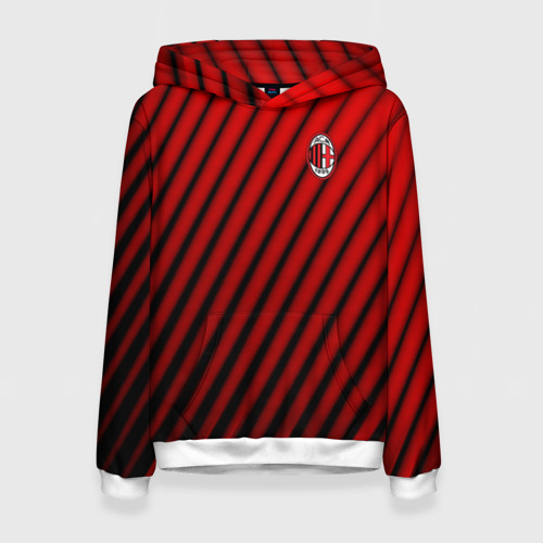 Женская толстовка 3D AC MILAN