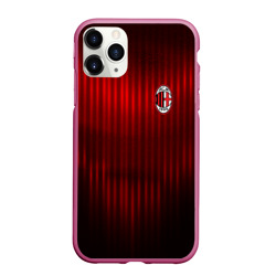 Чехол для iPhone 11 Pro Max матовый AC Milan