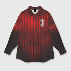Мужская рубашка oversize 3D AC Milan