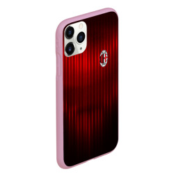 Чехол для iPhone 11 Pro Max матовый AC Milan - фото 2