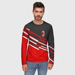 Мужской лонгслив 3D AC Milan - фото 2