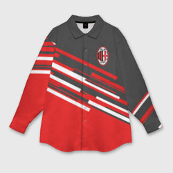 Мужская рубашка oversize 3D AC Milan