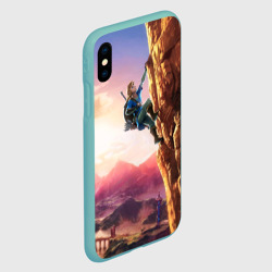 Чехол для iPhone XS Max матовый Скала - фото 2