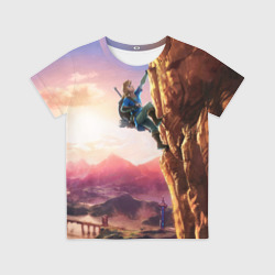 Детская футболка 3D Скала