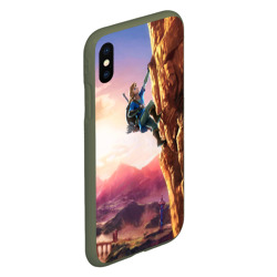 Чехол для iPhone XS Max матовый Скала - фото 2