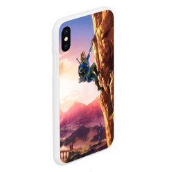 Чехол для iPhone XS Max матовый Скала - фото 2