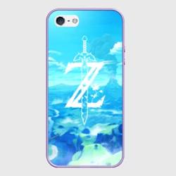 Чехол для iPhone 5/5S матовый Зельда