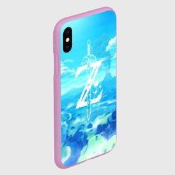 Чехол для iPhone XS Max матовый Зельда - фото 2