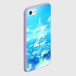 Чехол для iPhone 5/5S матовый Зельда - фото 2