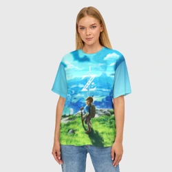 Женская футболка oversize 3D Link - фото 2