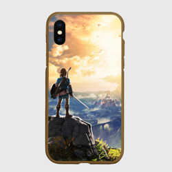 Чехол для iPhone XS Max матовый Линк