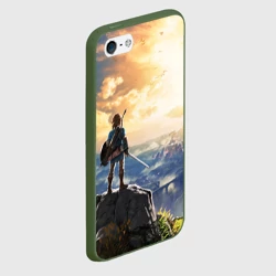 Чехол для iPhone 5/5S матовый Линк - фото 2