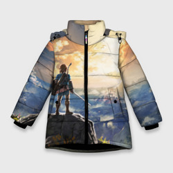 Зимняя куртка для девочек 3D Линк
